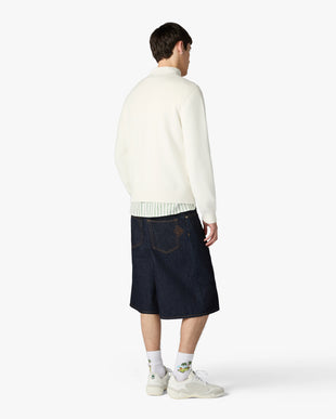 Cream Laduree x Casablanca Crew Neck Jumper