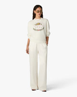 Cream Laduree x Casablanca Crew Neck Jumper