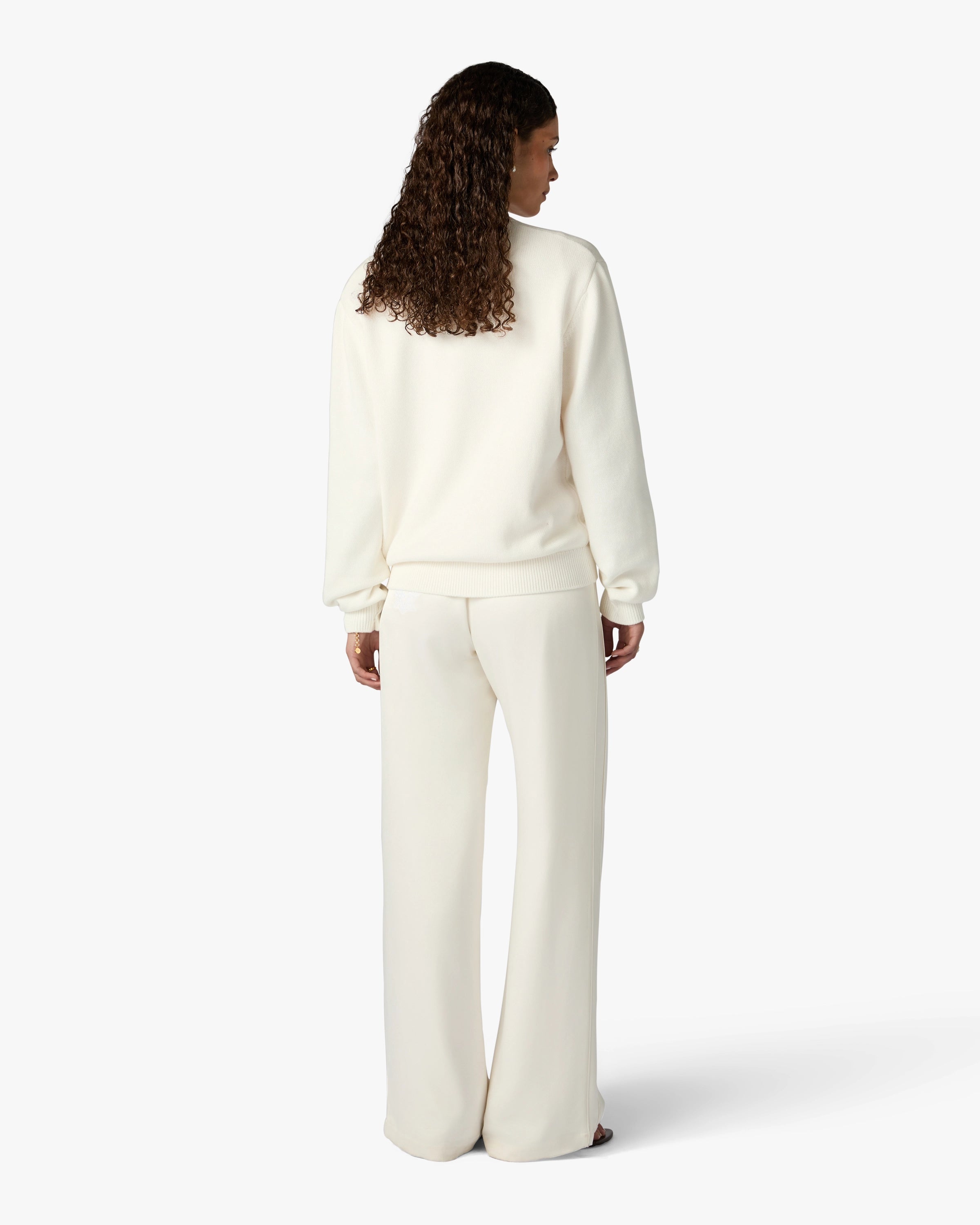 Cream Laduree x Casablanca Crew Neck Jumper
