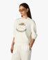 Cream Laduree x Casablanca Crew Neck Jumper