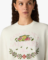 Cream Laduree x Casablanca Crew Neck Jumper