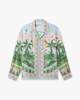 Multicolour Laduree x Casablanca Long Sleeve Silk Shirt