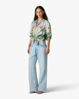 Multicolour Laduree x Casablanca Long Sleeve Silk Shirt
