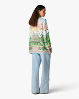 Multicolour Laduree x Casablanca Long Sleeve Silk Shirt