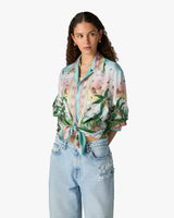Multicolour Laduree x Casablanca Long Sleeve Silk Shirt