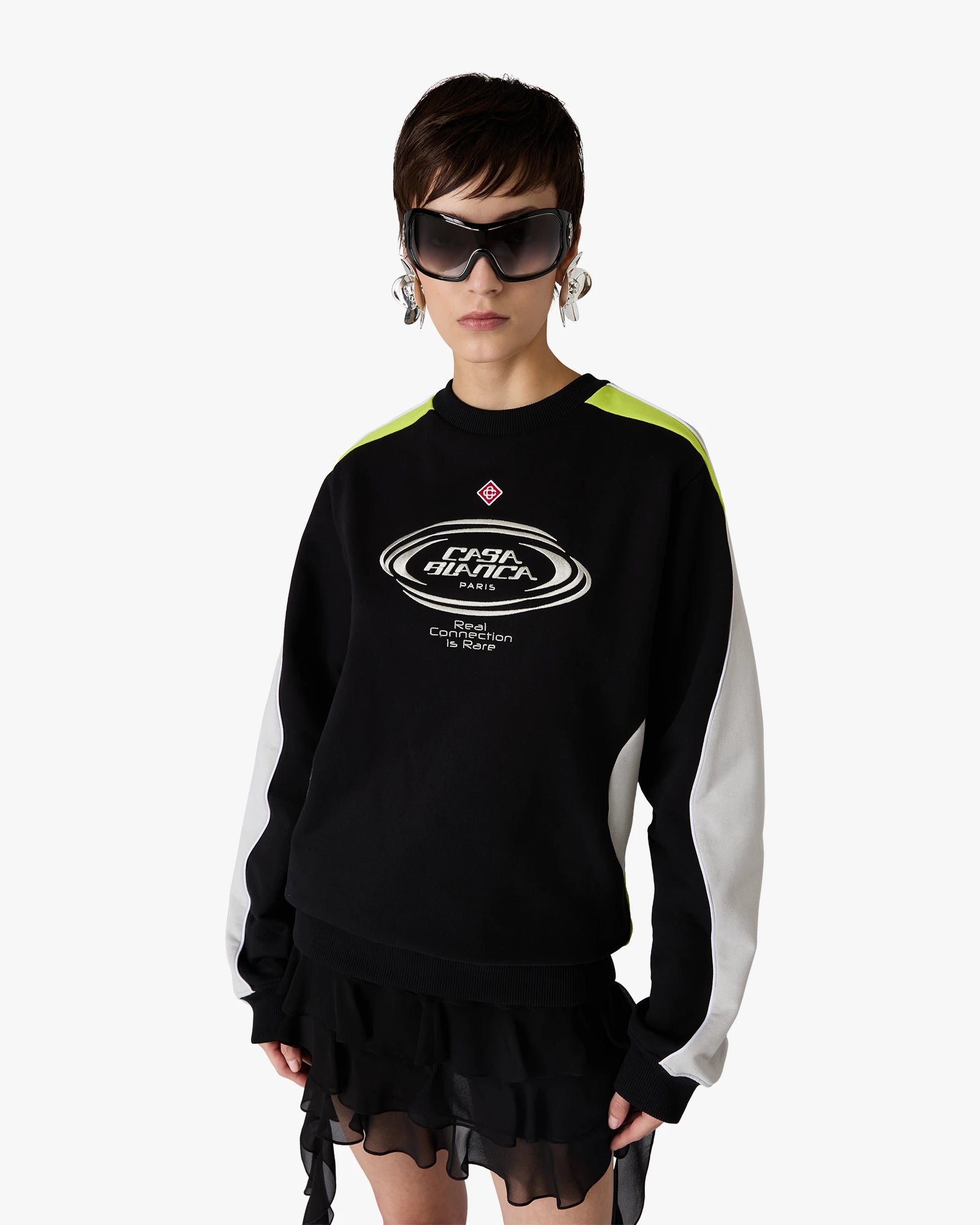 Colourblock Long Sleeve Sweatshirt