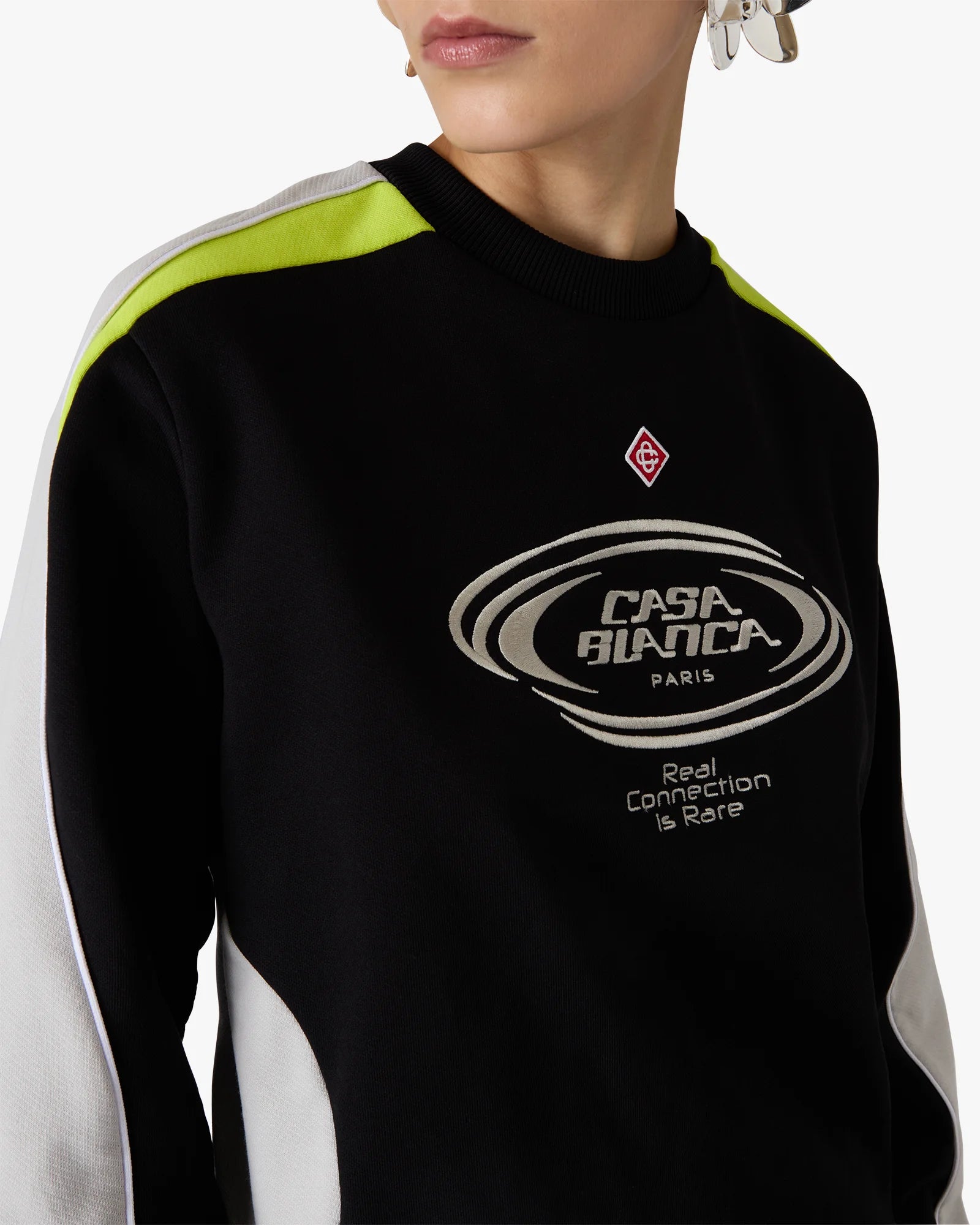 Colourblock Long Sleeve Sweatshirt