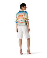 Tennis Club Silk Long Sleeve Shirt