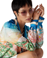 Tennis Club Silk Long Sleeve Shirt