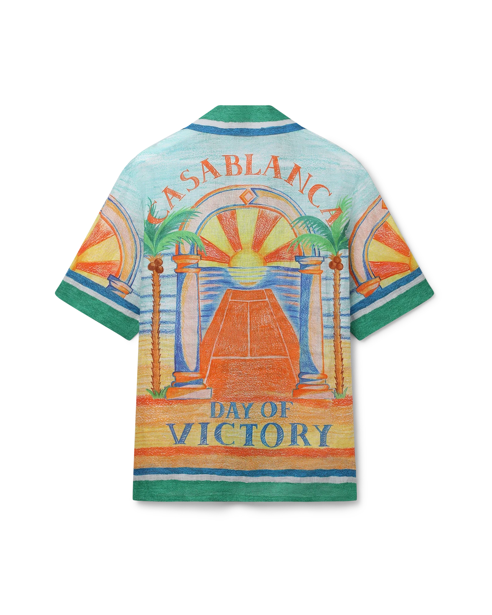 Chemise en lin à manches courtes Day of Victory