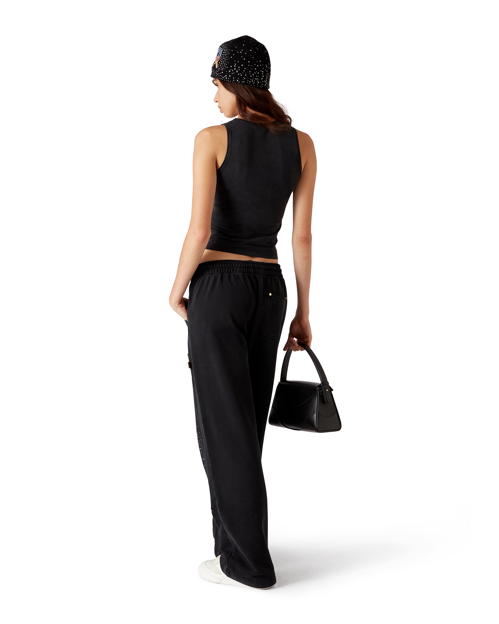 La Prémonition Crystal Embellished Sweatpants