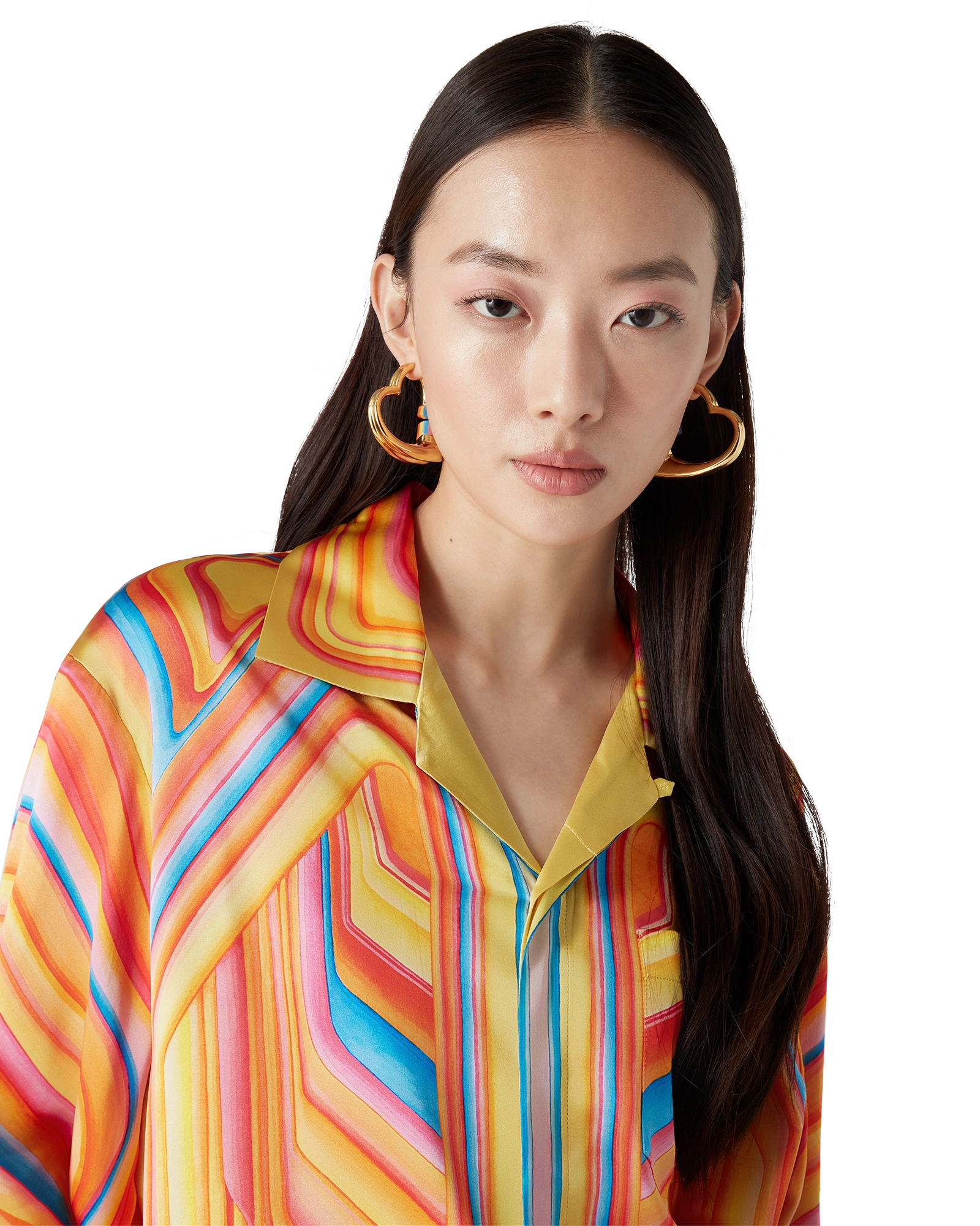 Low Rider Long Sleeve Silk Shirt