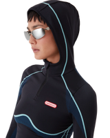 Seamless Hooded Long Sleeve Top