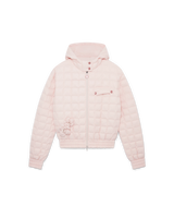 Nylon Quilted Hooded Jacket
