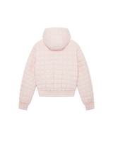 Nylon Quilted Hooded Jacket