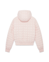 Nylon Quilted Hooded Jacket