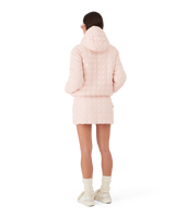 Nylon Quilted Hooded Jacket