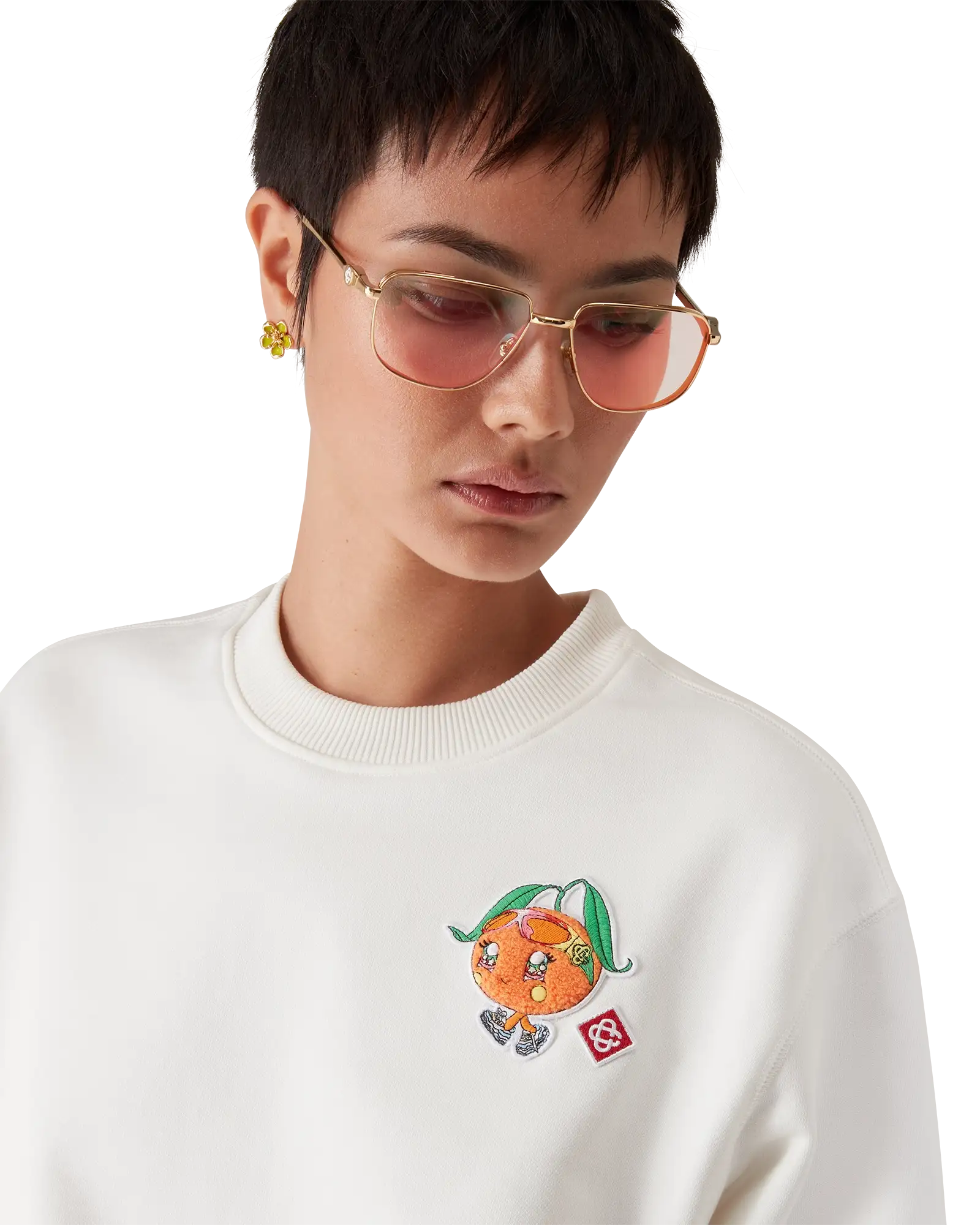 Orange Mascot Sweatshirt