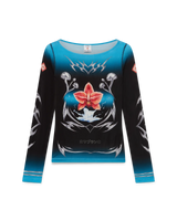 Blades Slinky Jersey Long Sleeve Top