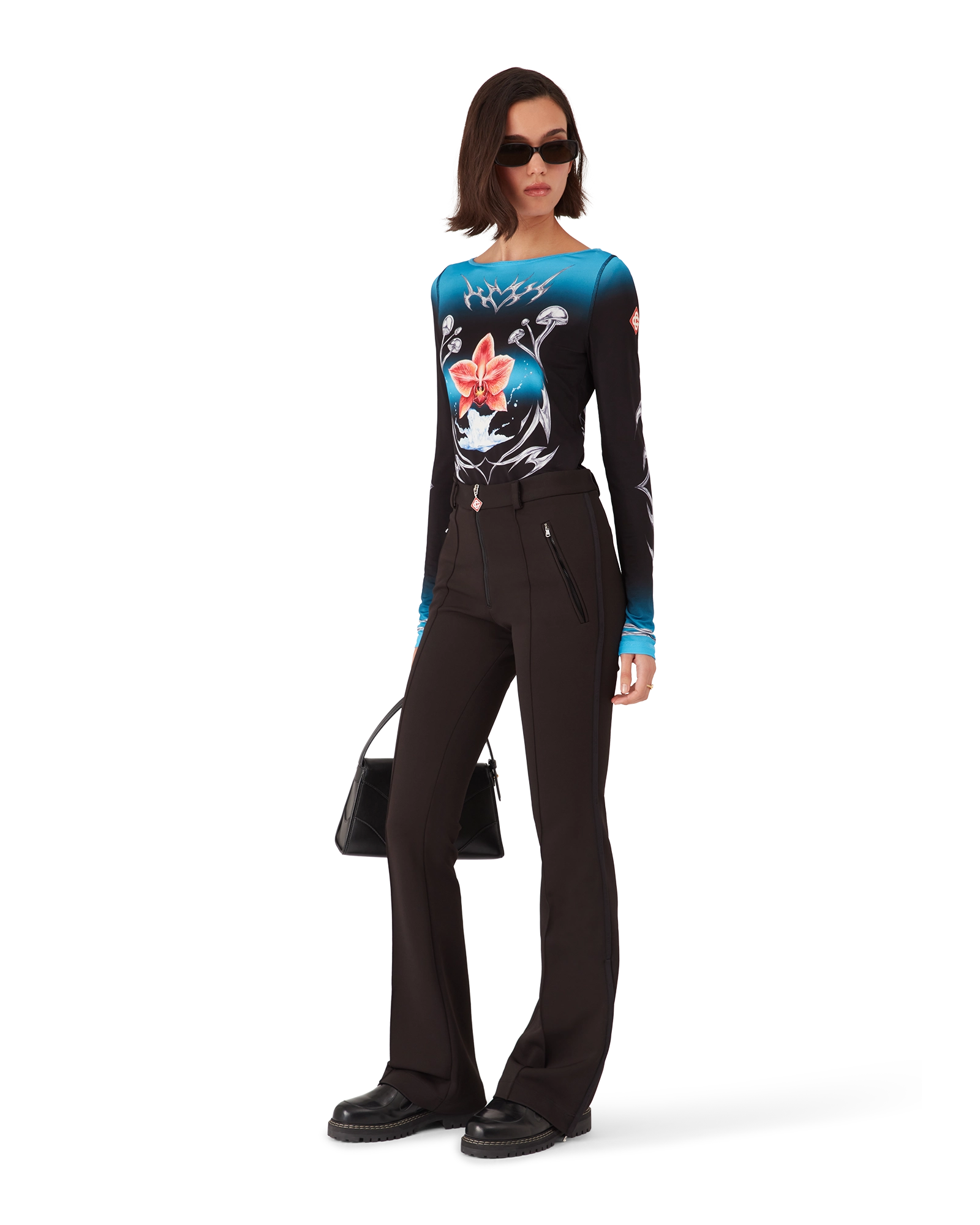 Blades Slinky Jersey Long Sleeve Top