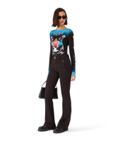 Blades Slinky Jersey Long Sleeve Top