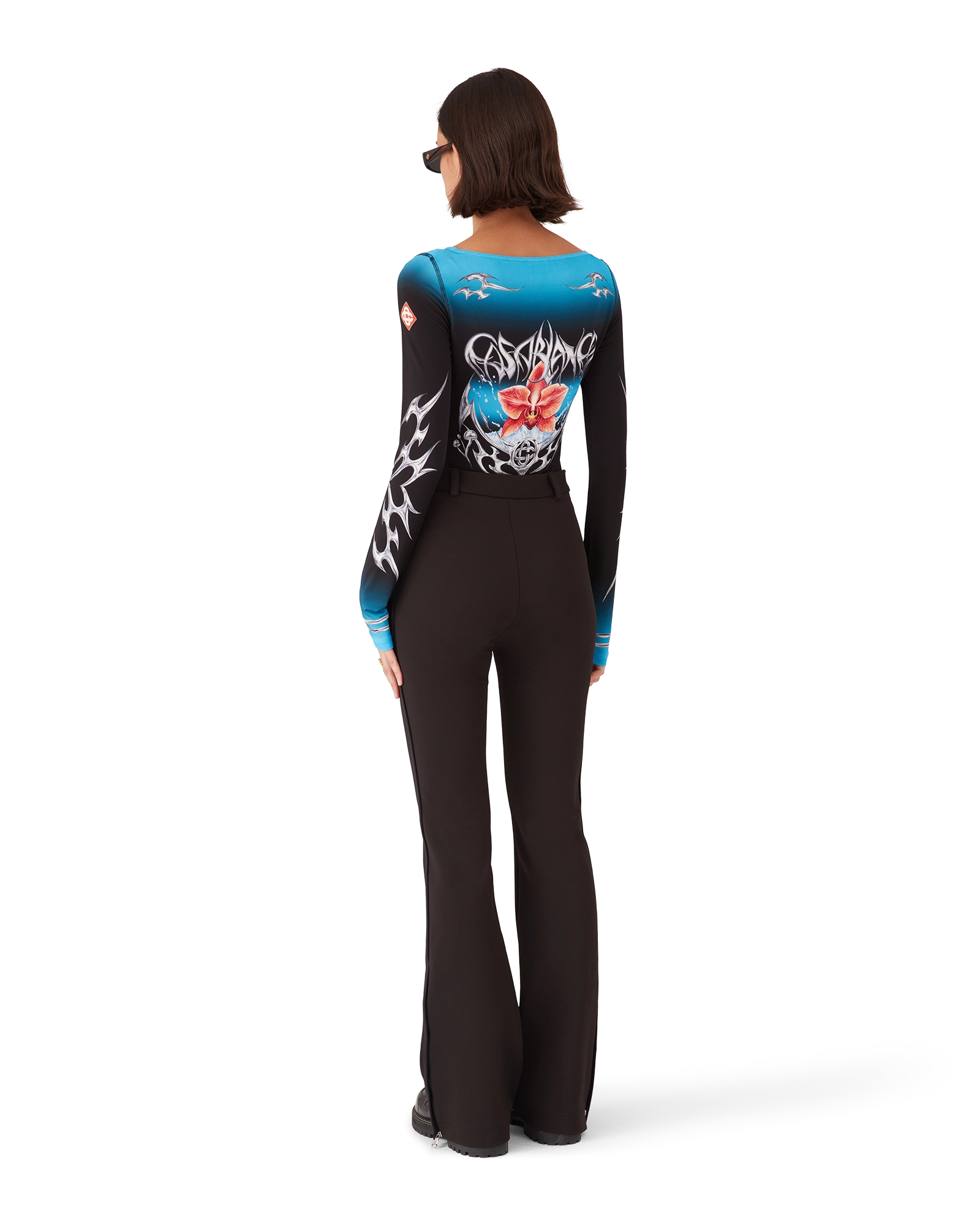 Blades Slinky Jersey Long Sleeve Top