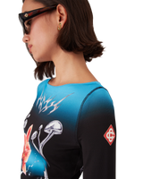 Blades Slinky Jersey Long Sleeve Top