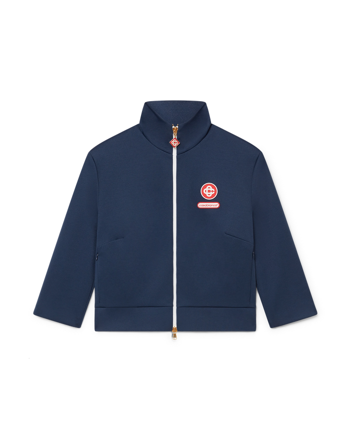 Tricot Cropped Track Jacket