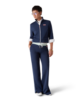 Tricot Cropped Track Jacket