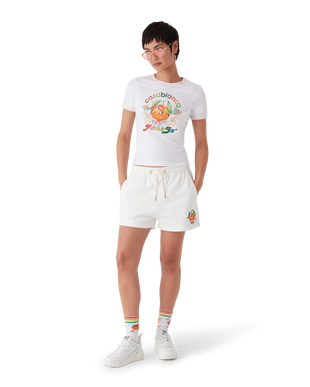 Orange Mascot Sweatshorts