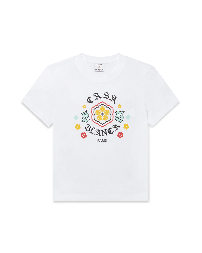 Emblem Fitted Short Sleeve T-Shirt