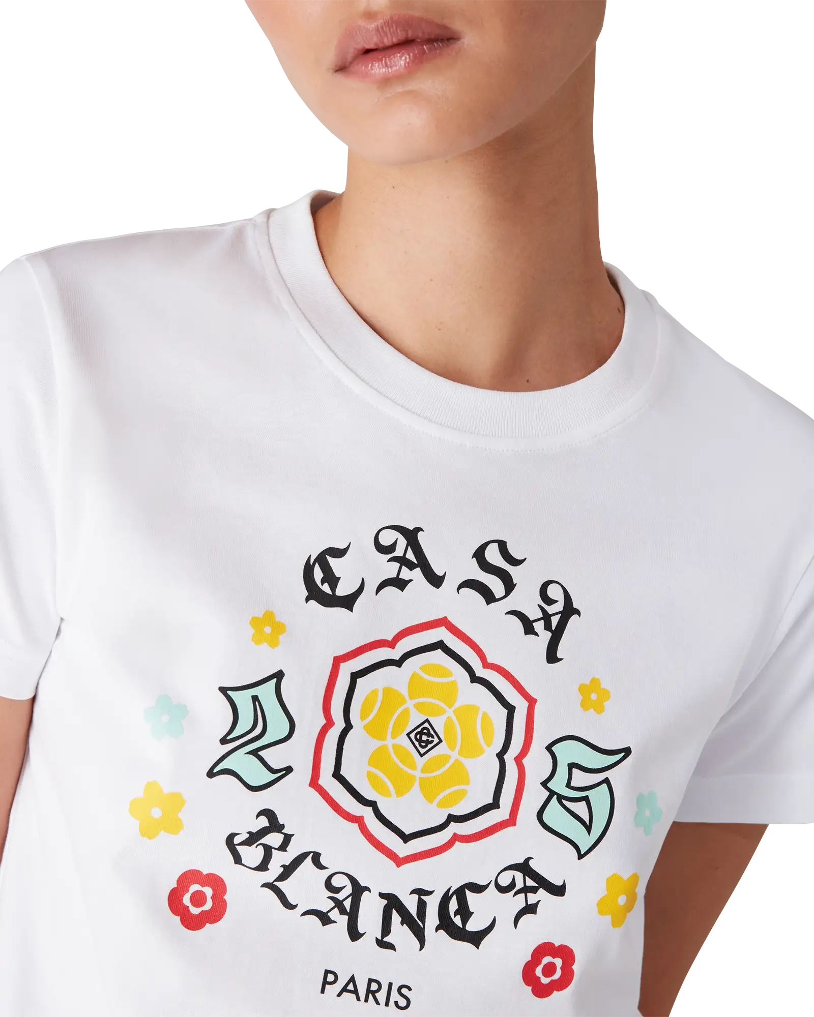 Emblem Fitted Short Sleeve T-Shirt