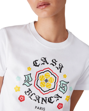 Emblem Fitted Short Sleeve T-Shirt