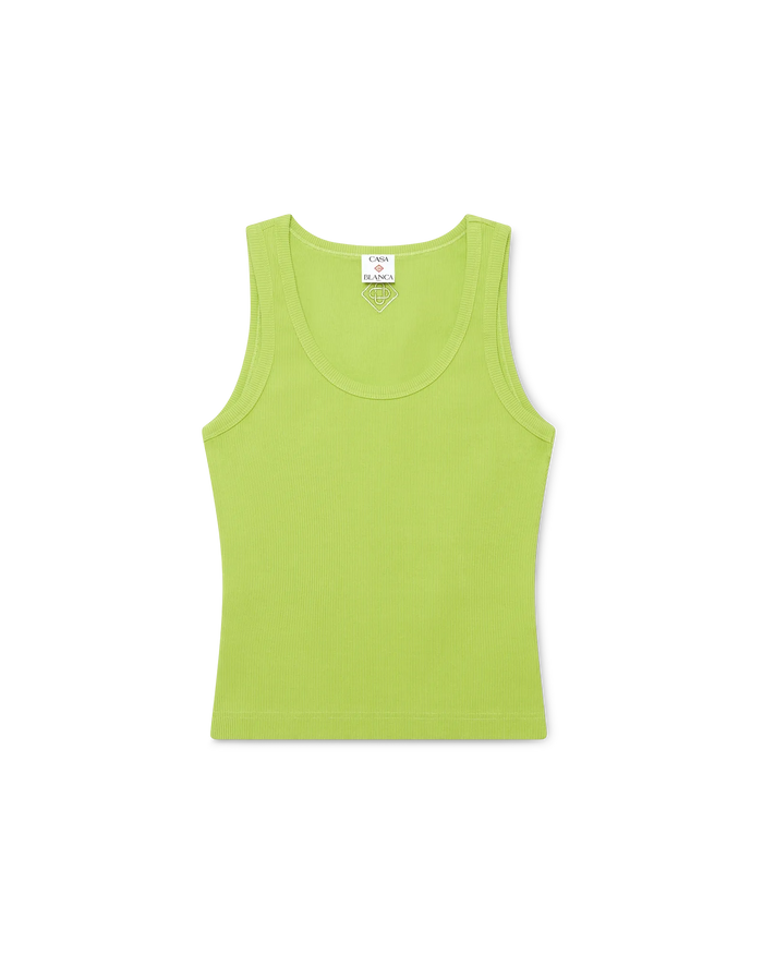 Ribbed Tank Top | Casablanca Paris