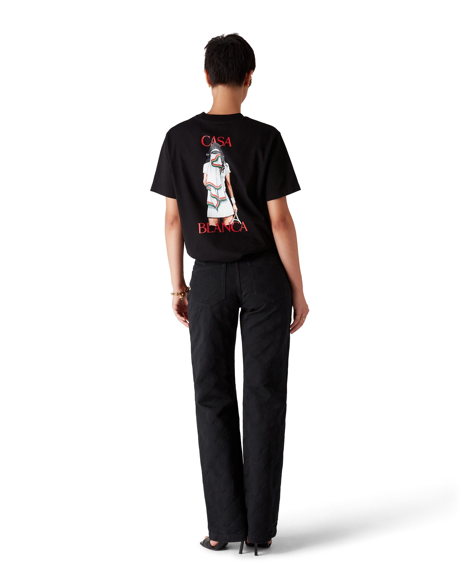 Tennis Girl Short Sleeve T-Shirt