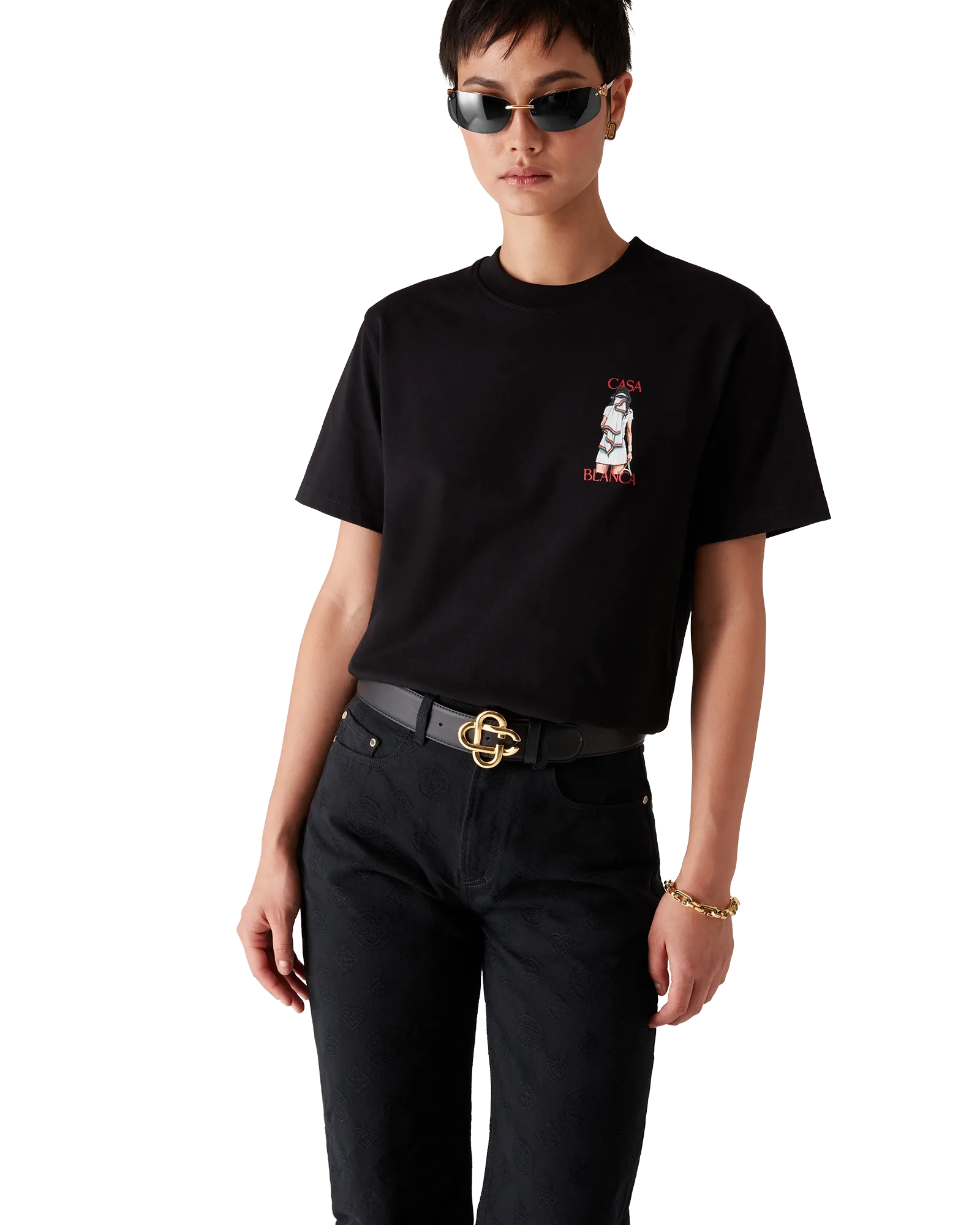 Tennis Girl Short Sleeve T-Shirt