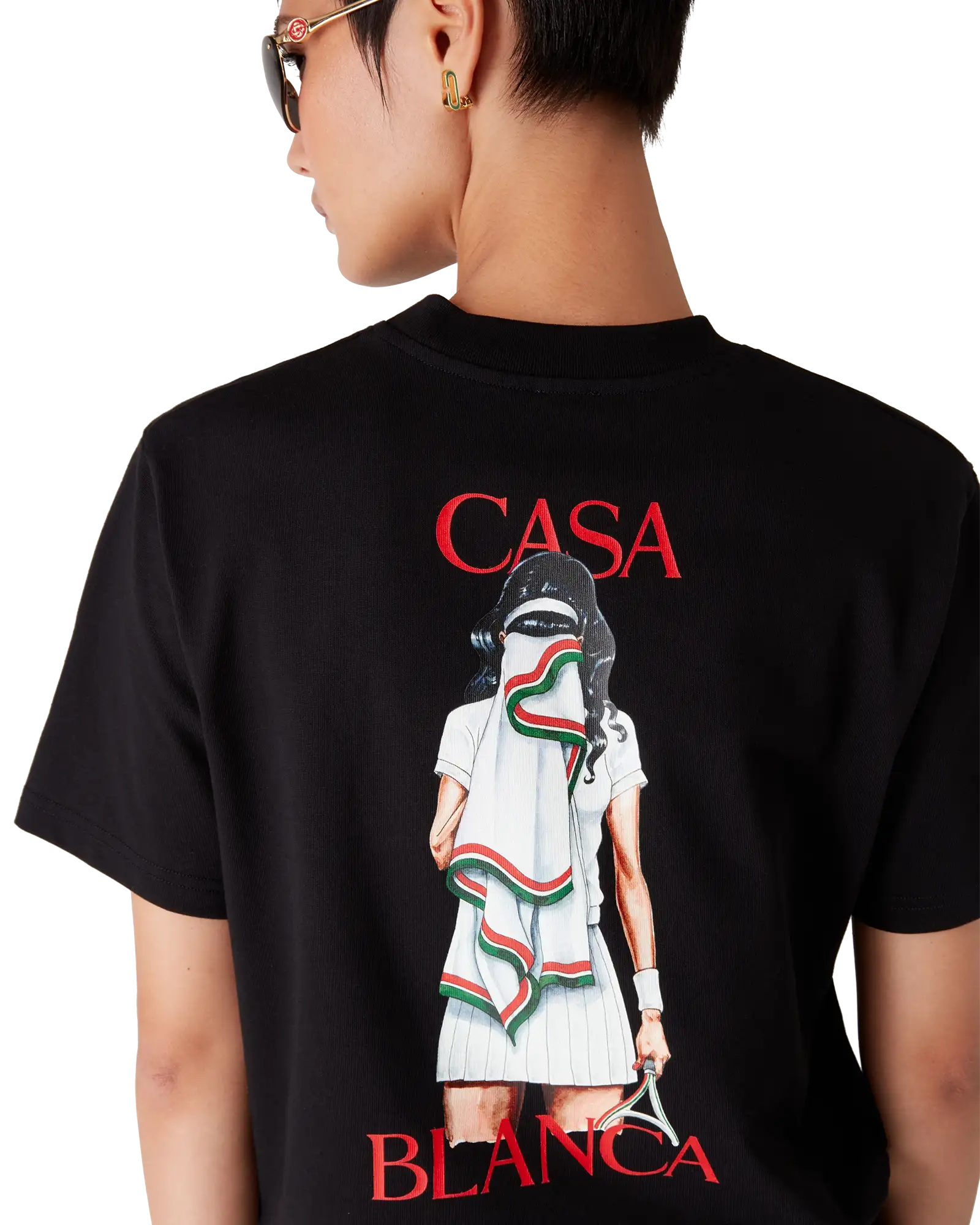 Tennis Girl Short Sleeve T-Shirt
