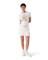 Orange Mascot Ringer Short Sleeve T-Shirt