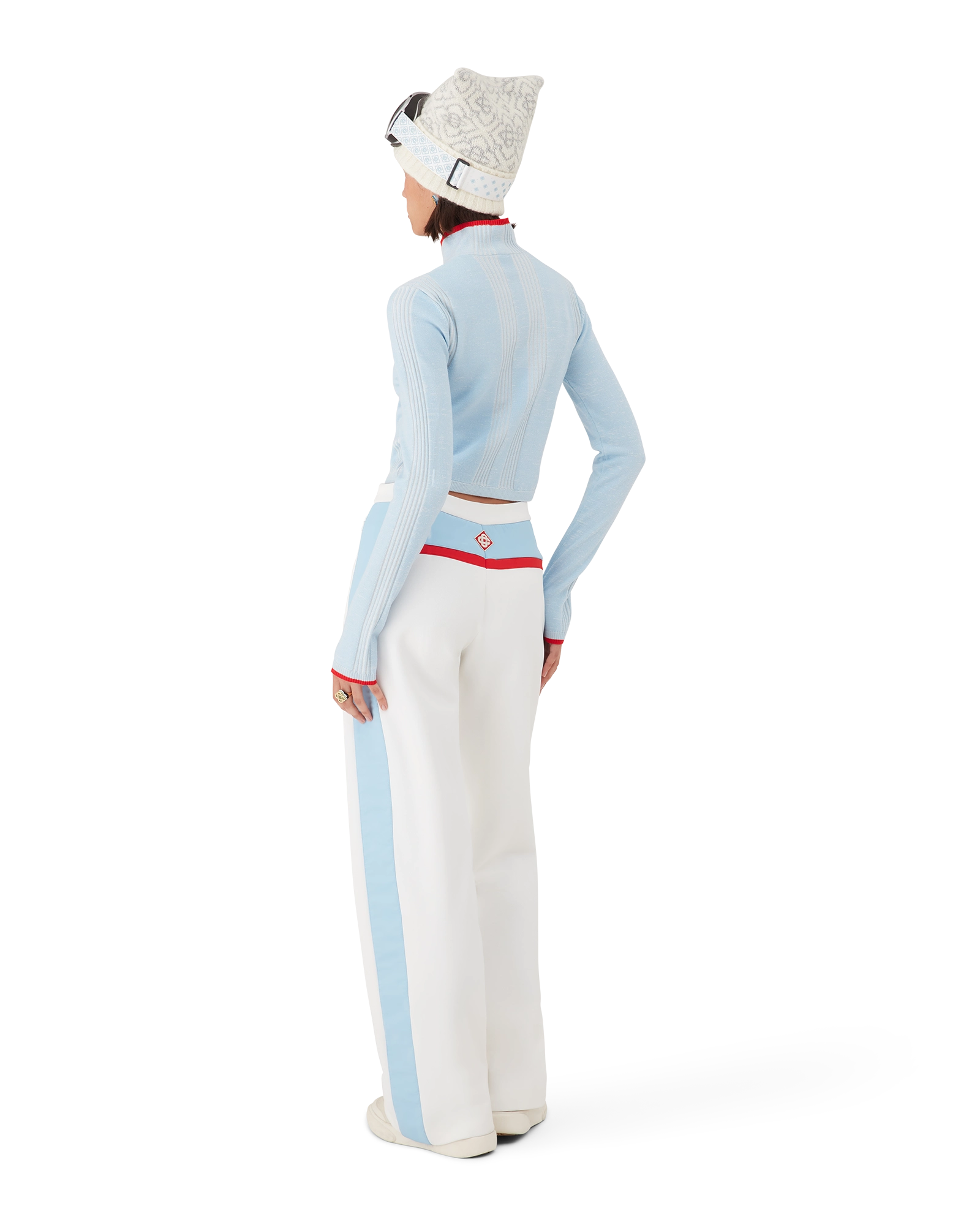 Ski Merino Base Layer Crop Top