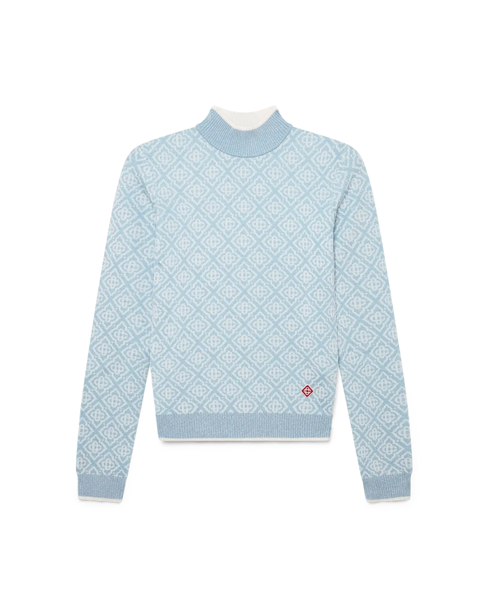 Ski Monogram High Neck Top