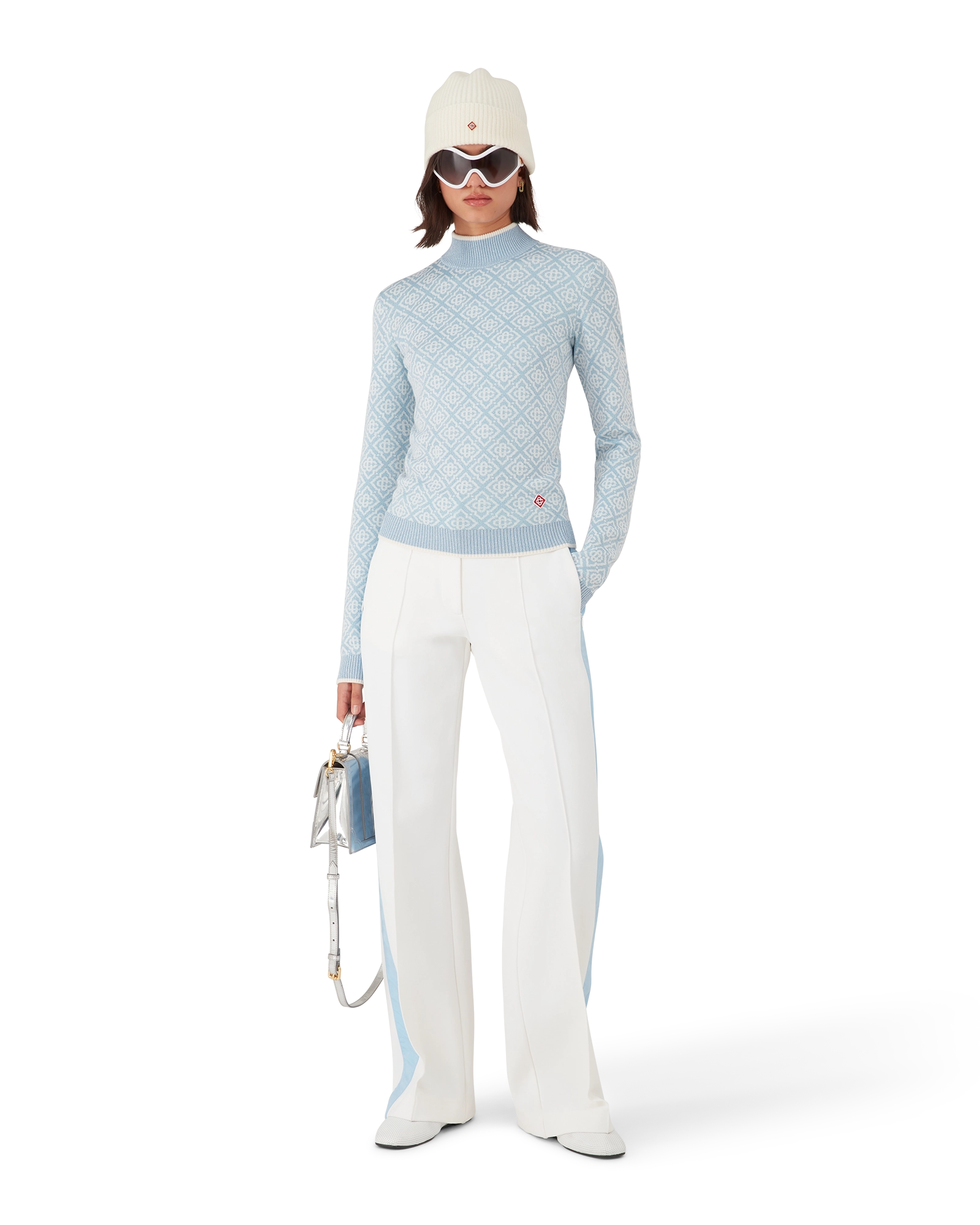 Ski Monogram High Neck Top