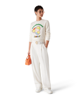 Tennis Ball Merino Knit Crew Neck