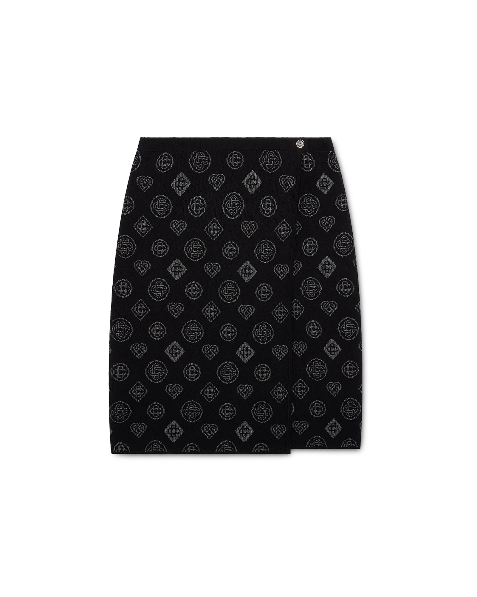 Monogram Jacquard Skirt