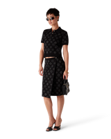 Monogram Jacquard Skirt
