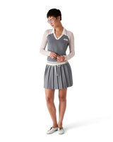 Merino Knit Tennis Skirt