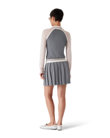 Merino Knit Tennis Skirt