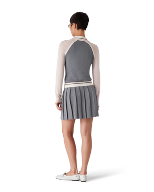 Merino Knit Tennis Skirt