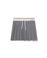 Merino Knit Tennis Skirt