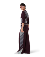 Diagonal Tennis Merino Trousers