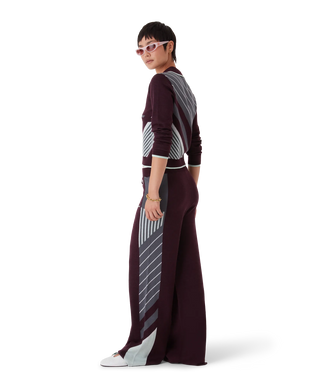 Diagonal Tennis Merino Trousers